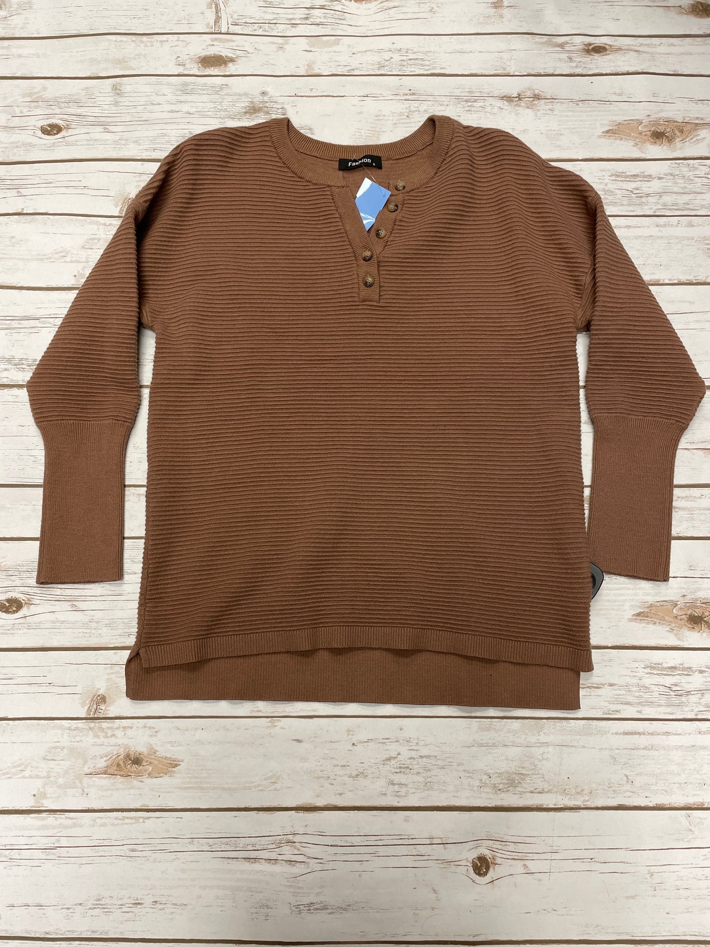 Sweater By Cme In Tan, Size: S