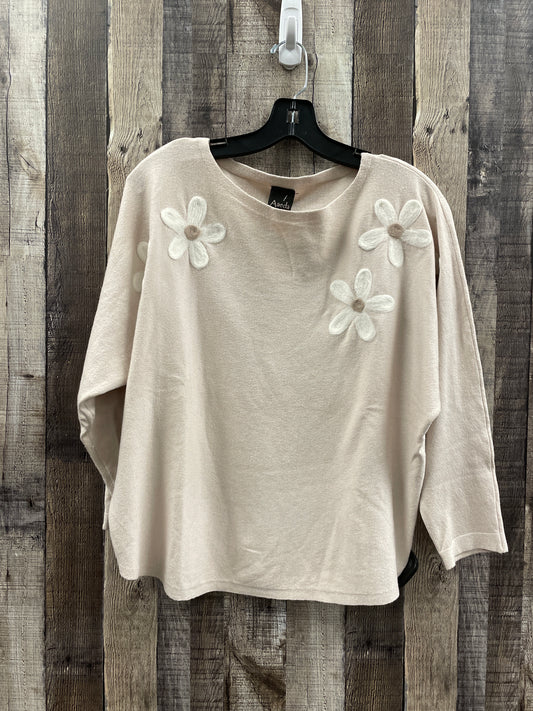 Sweater By Cme In Beige, Size: L