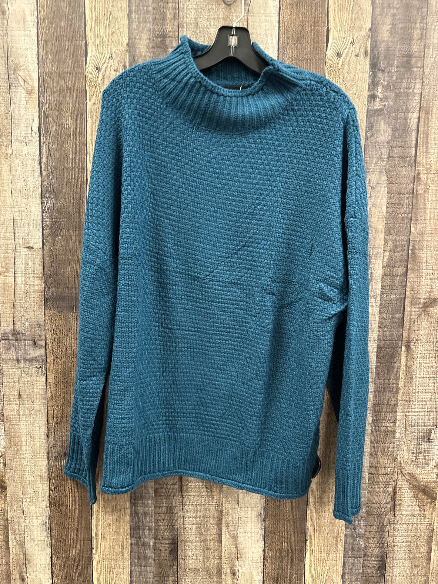 Sweater By Cme In Teal, Size: Xxl