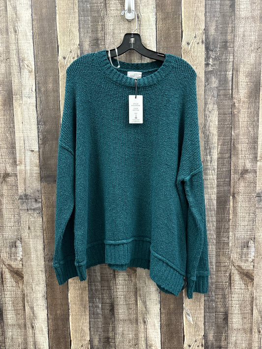 Sweater By Cme In Green, Size: 2x