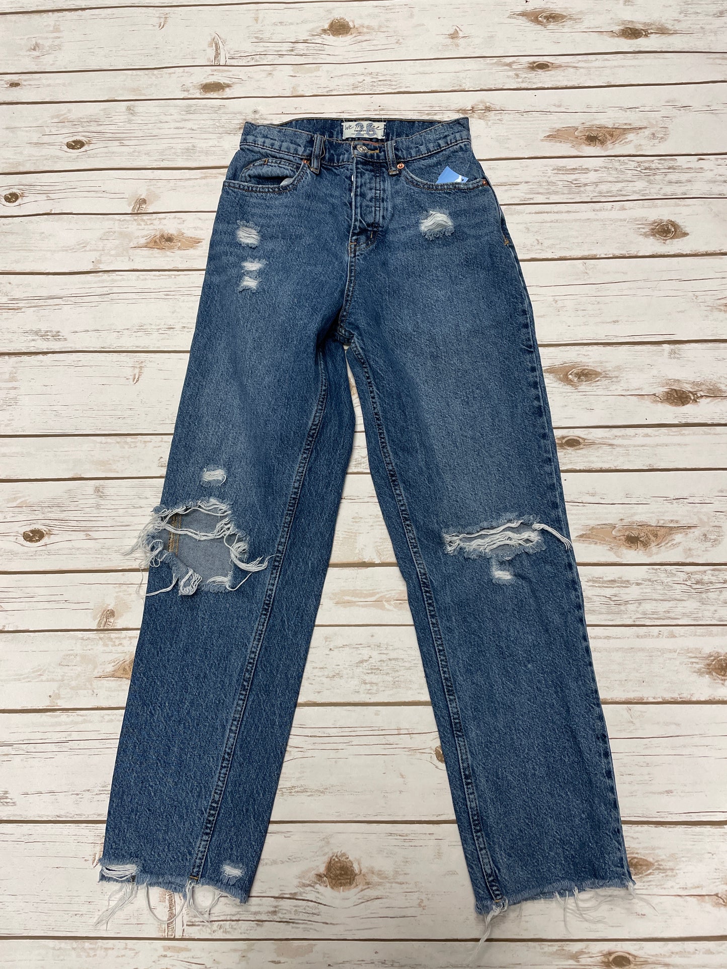 Jeans Straight By We The Free In Blue Denim, Size: 2