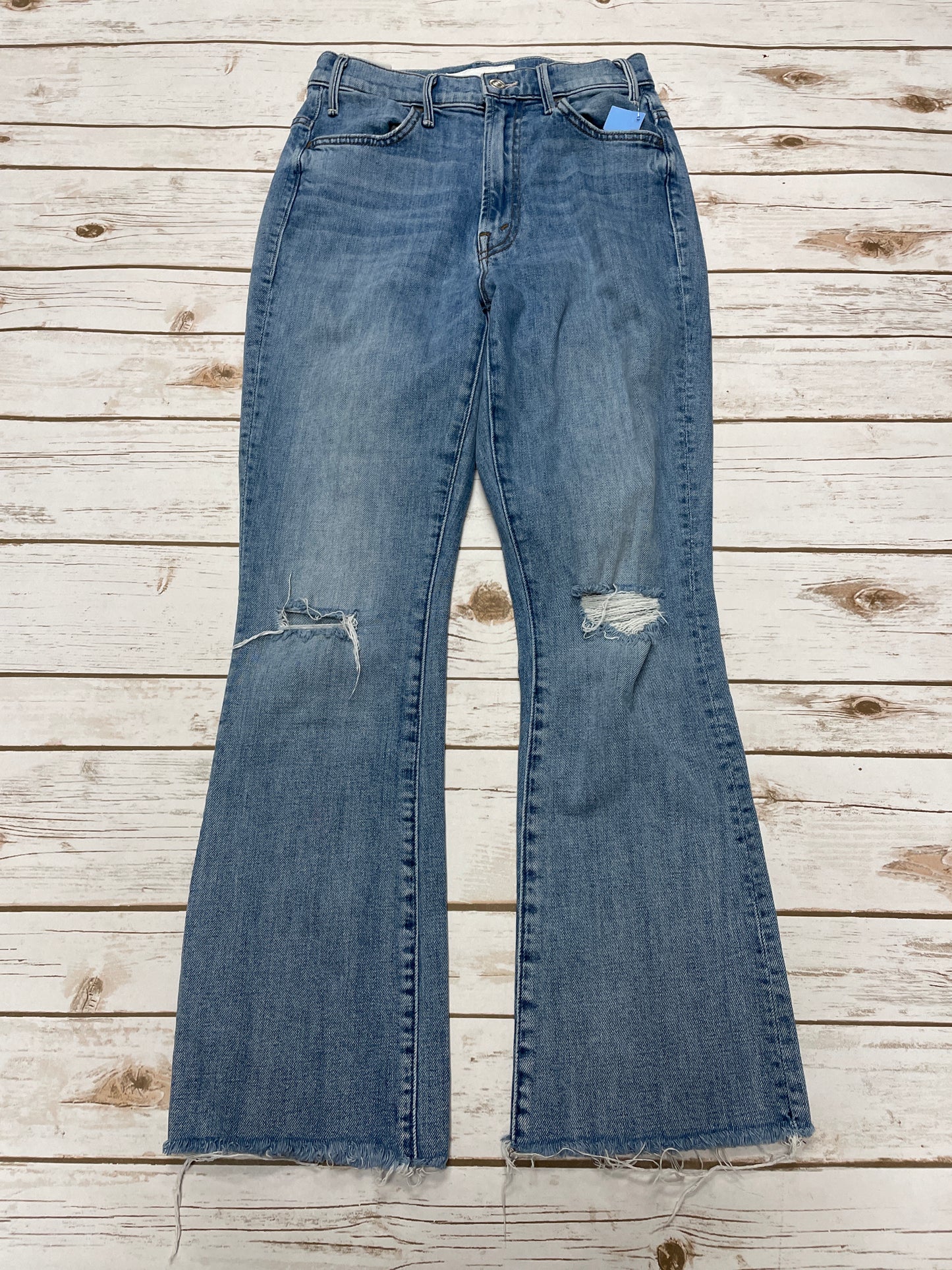 Jeans Boot Cut By Mother In Blue Denim, Size: 2