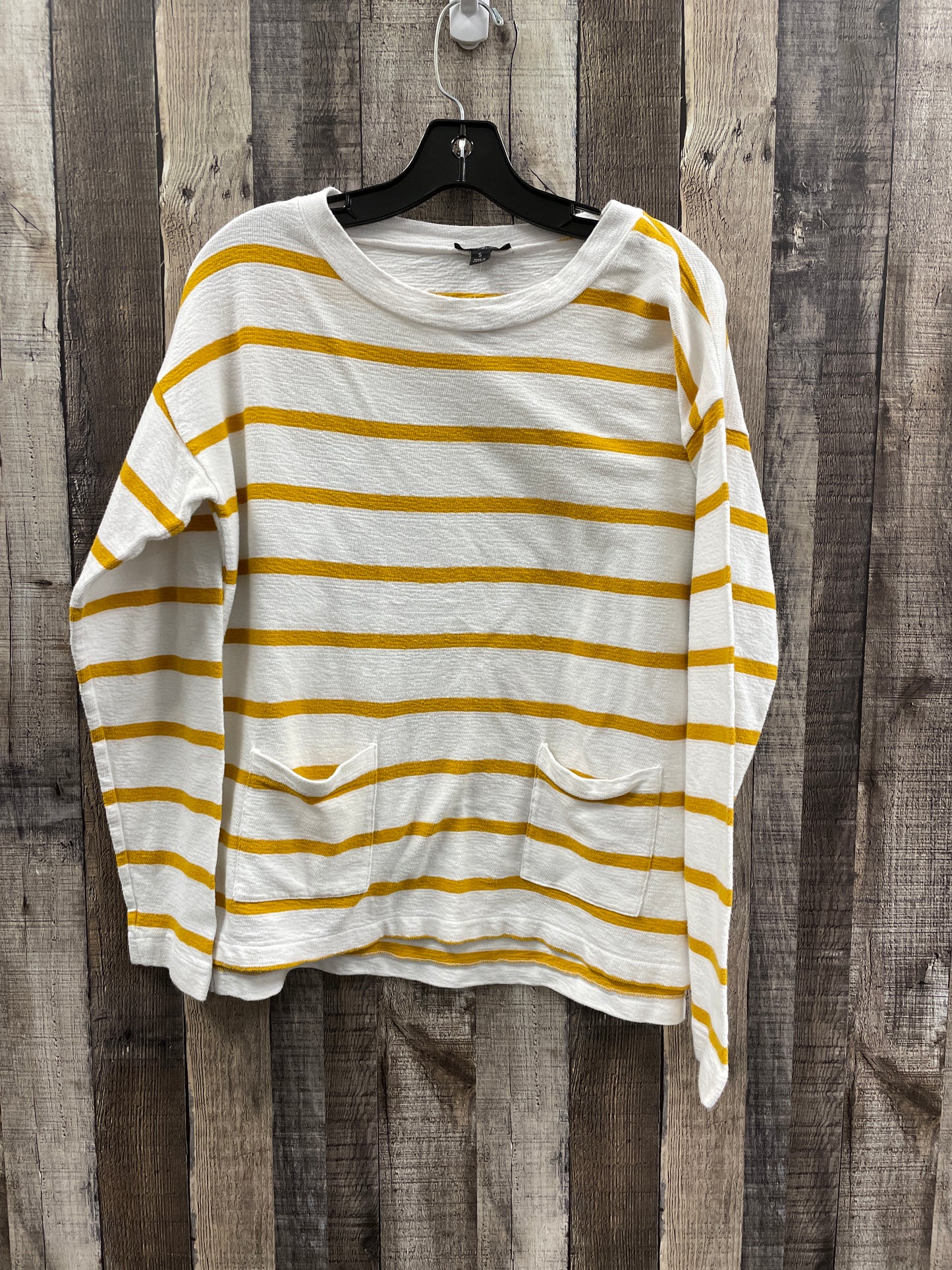 Top Long Sleeve By J. Crew In Striped Pattern, Size: S