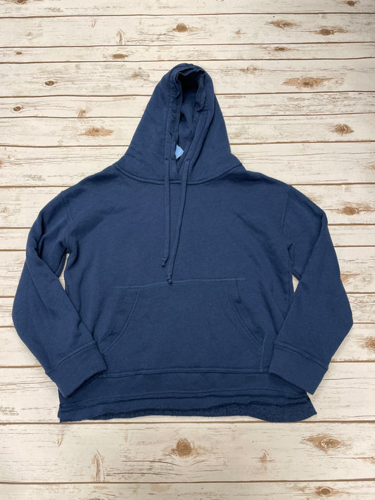 Sweatshirt Hoodie By Cme In Blue, Size: M