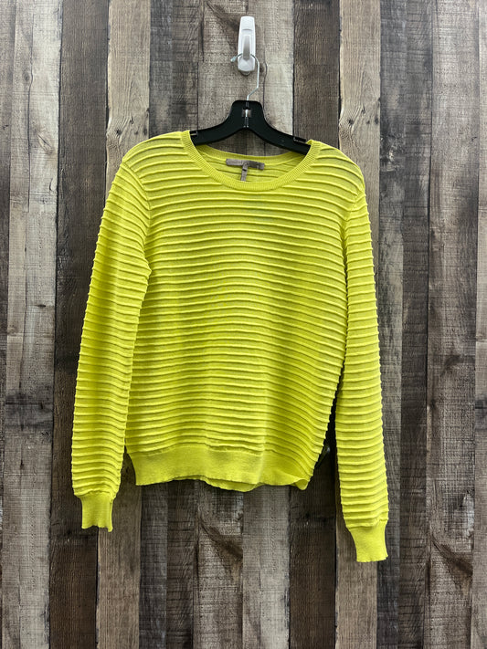 Sweater By Halston Heritage In Yellow, Size: M