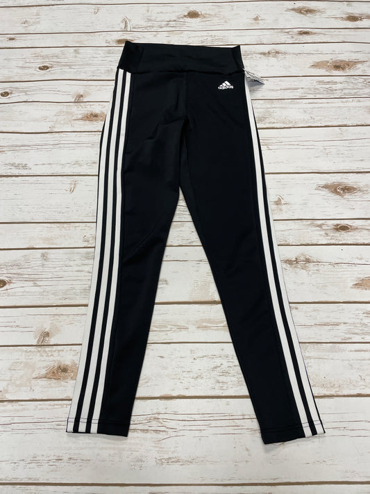 Athletic Pants By Adidas In Black, Size: Xs