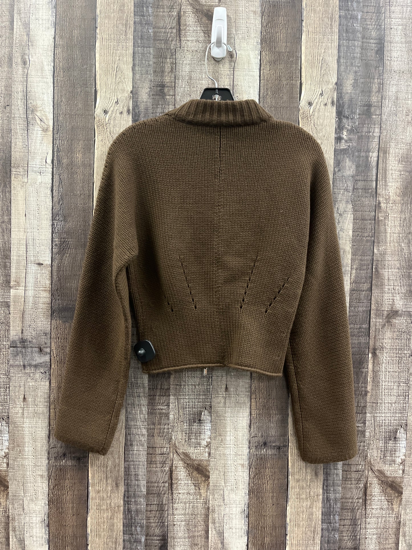 Sweater Cardigan By Theory In Brown, Size: S