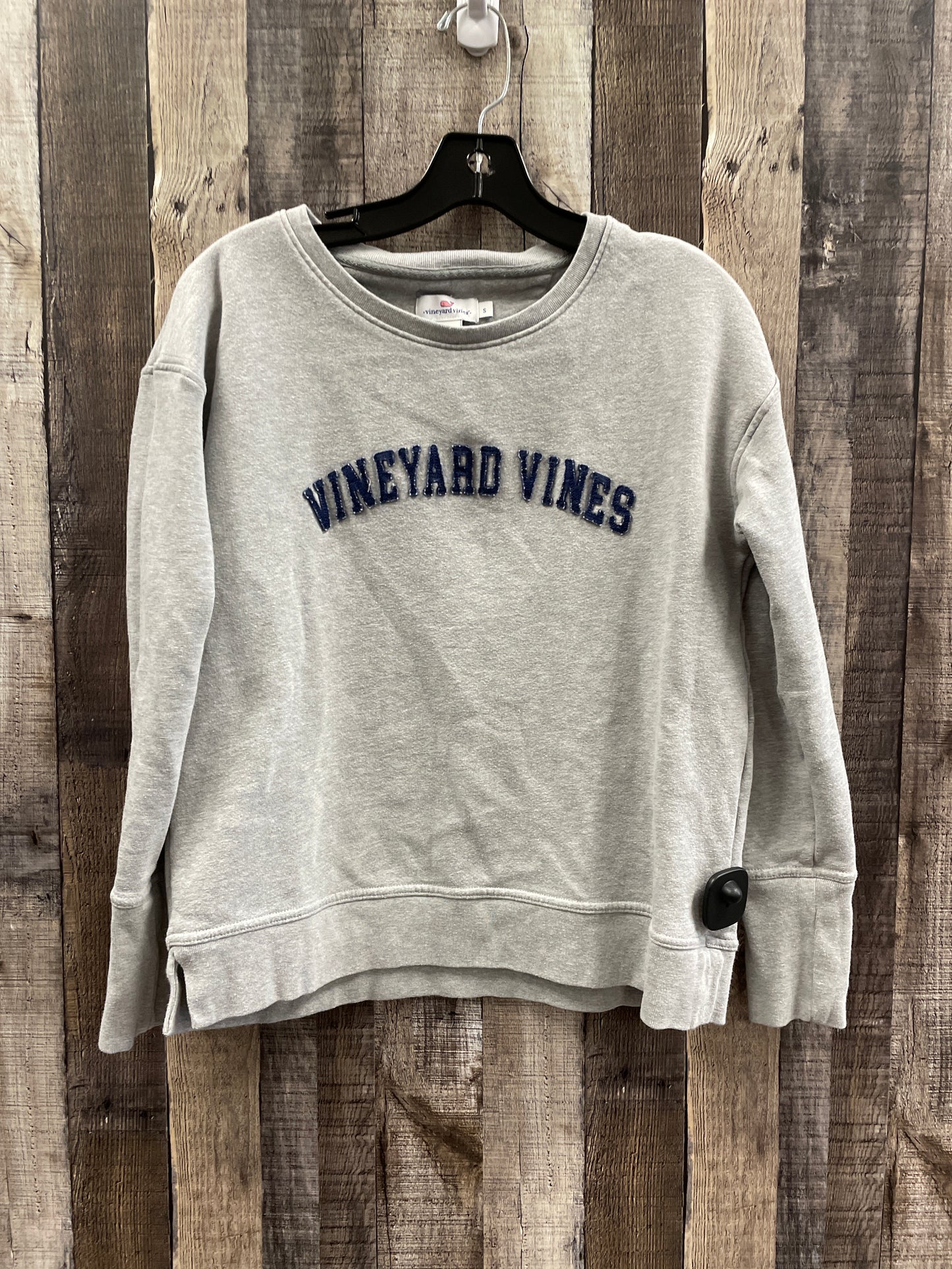 Sweatshirt Crewneck By Vineyard Vines In Grey, Size: S