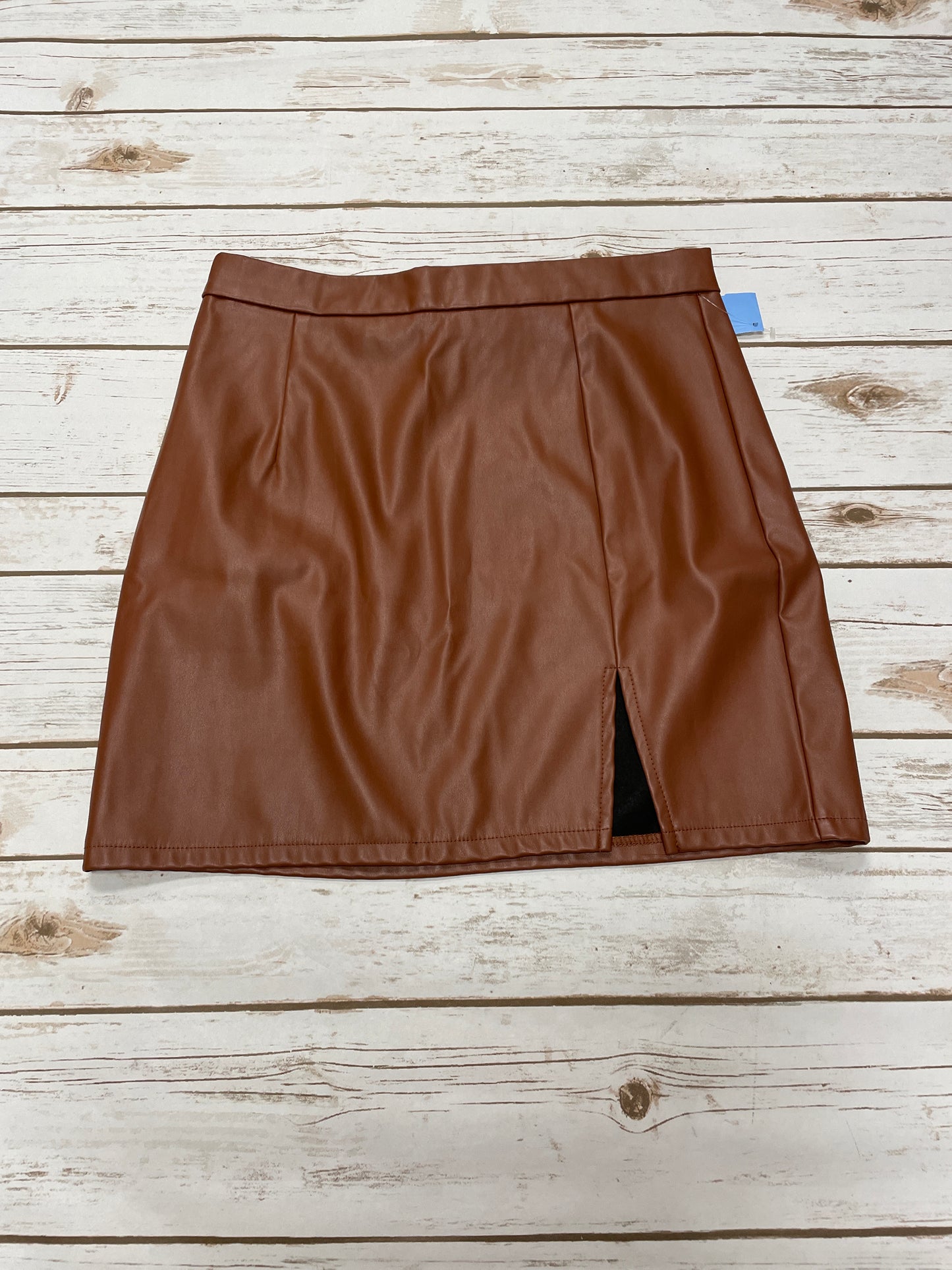 Skirt Mini & Short By Shein In Brown, Size: L