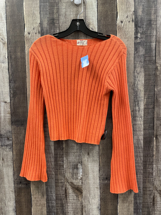 Sweater By Hippie Rose In Orange, Size: M