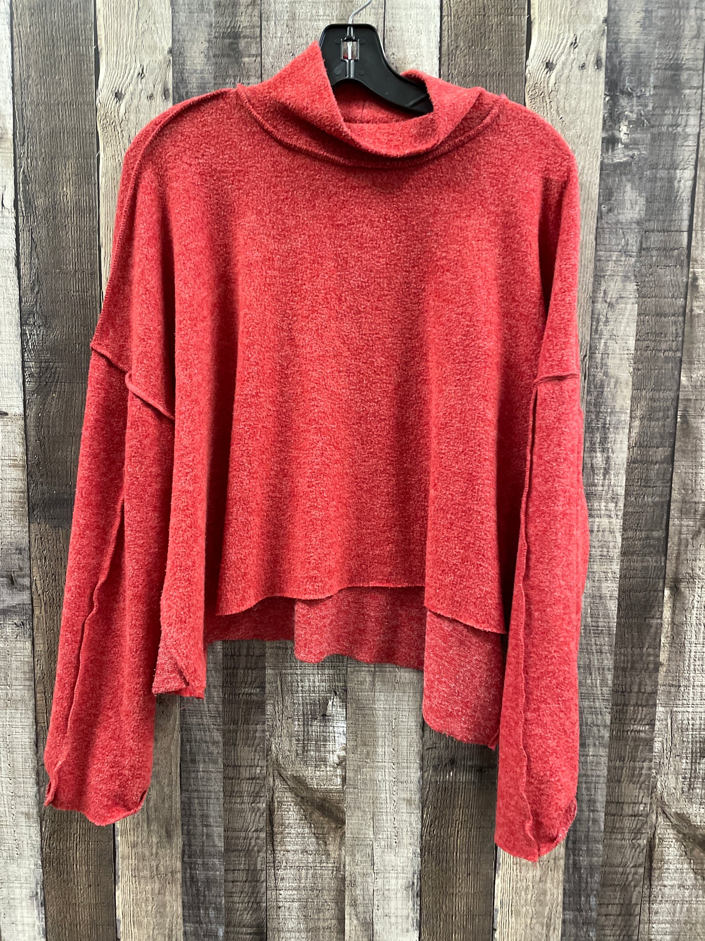 Sweater By Zenana Outfitters In Red, Size: Xs