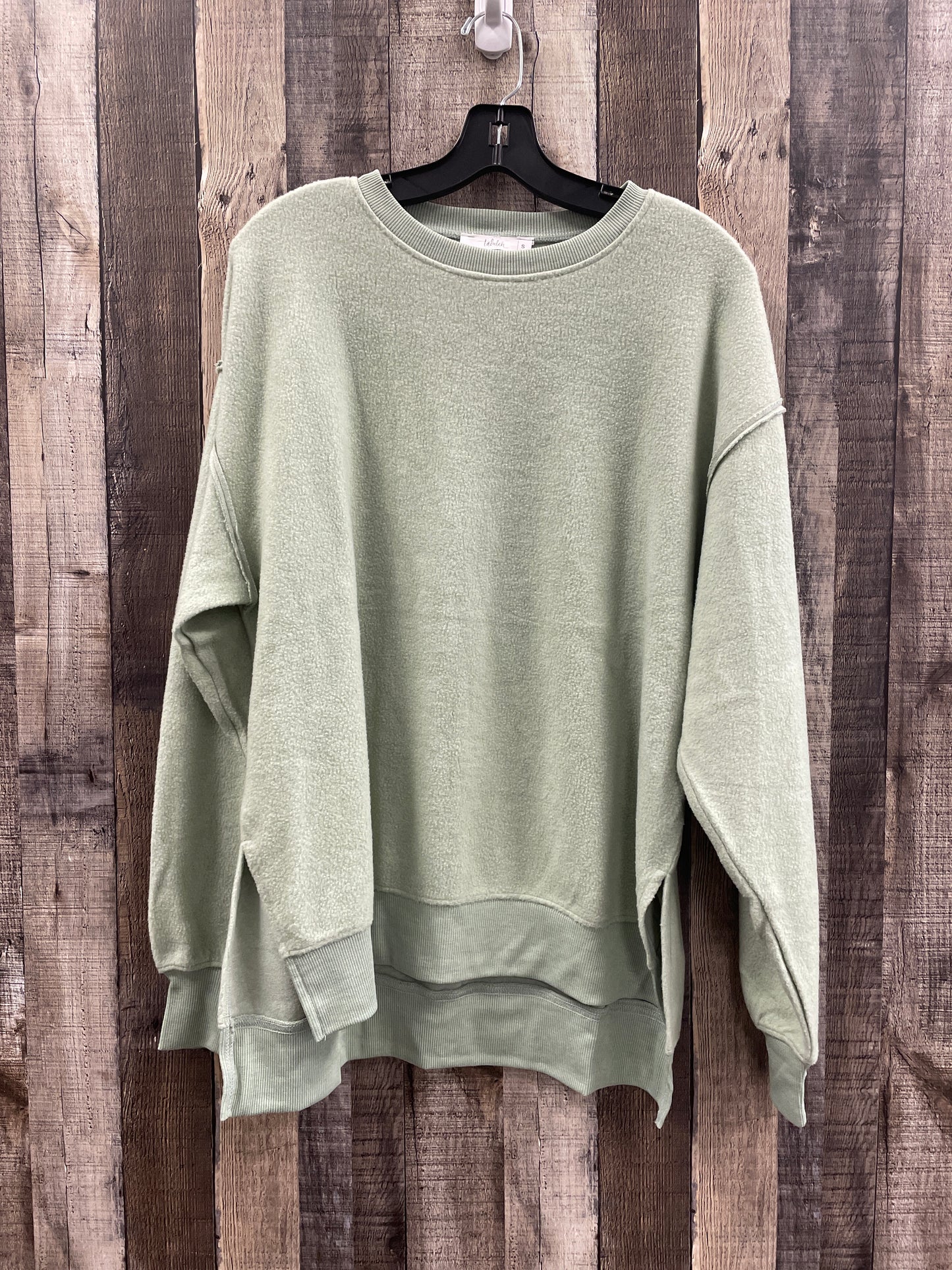 Sweatshirt Crewneck By Cme In Green, Size: S