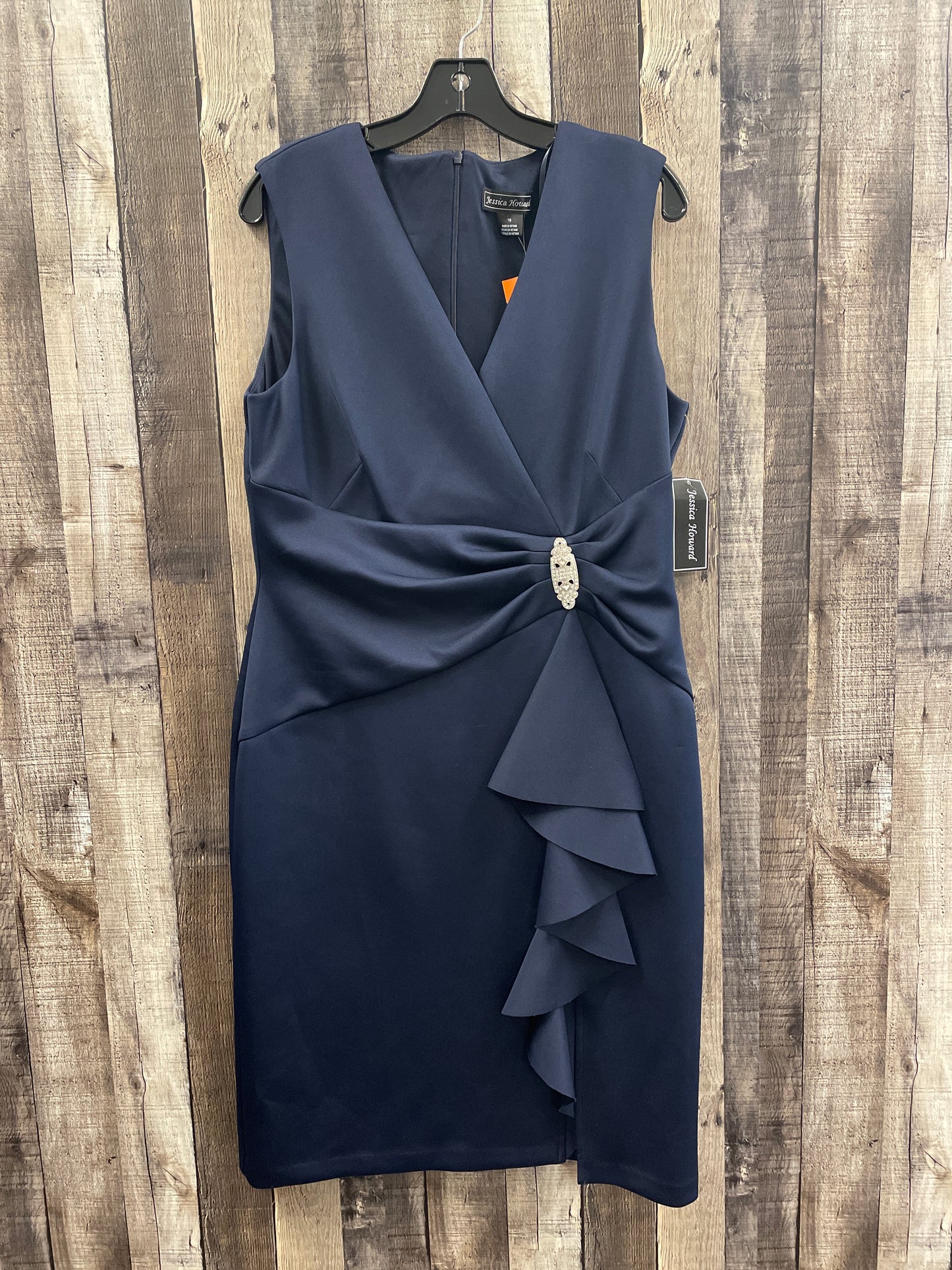 Dress Party Midi By Jessica Howard In Navy, Size: L