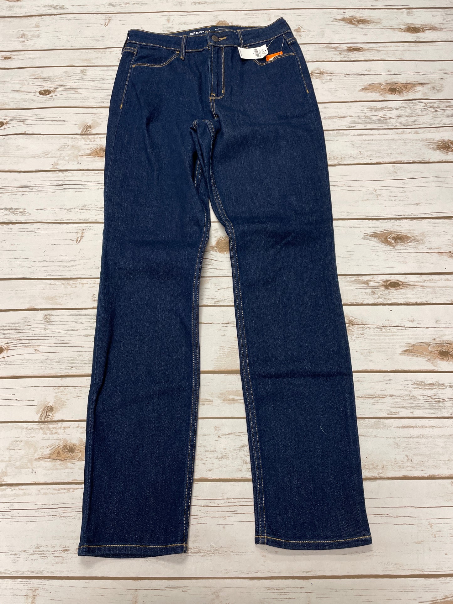 Jeans Straight By Old Navy In Blue Denim, Size: 6