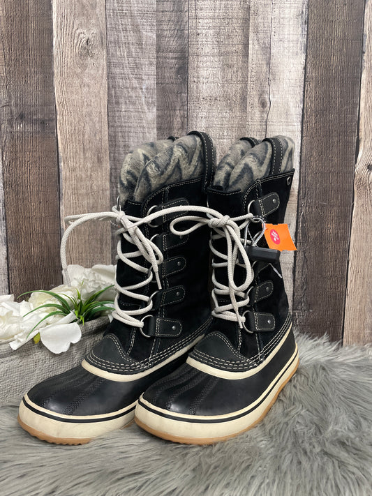 Boots Snow By Sorel In Black, Size: 7