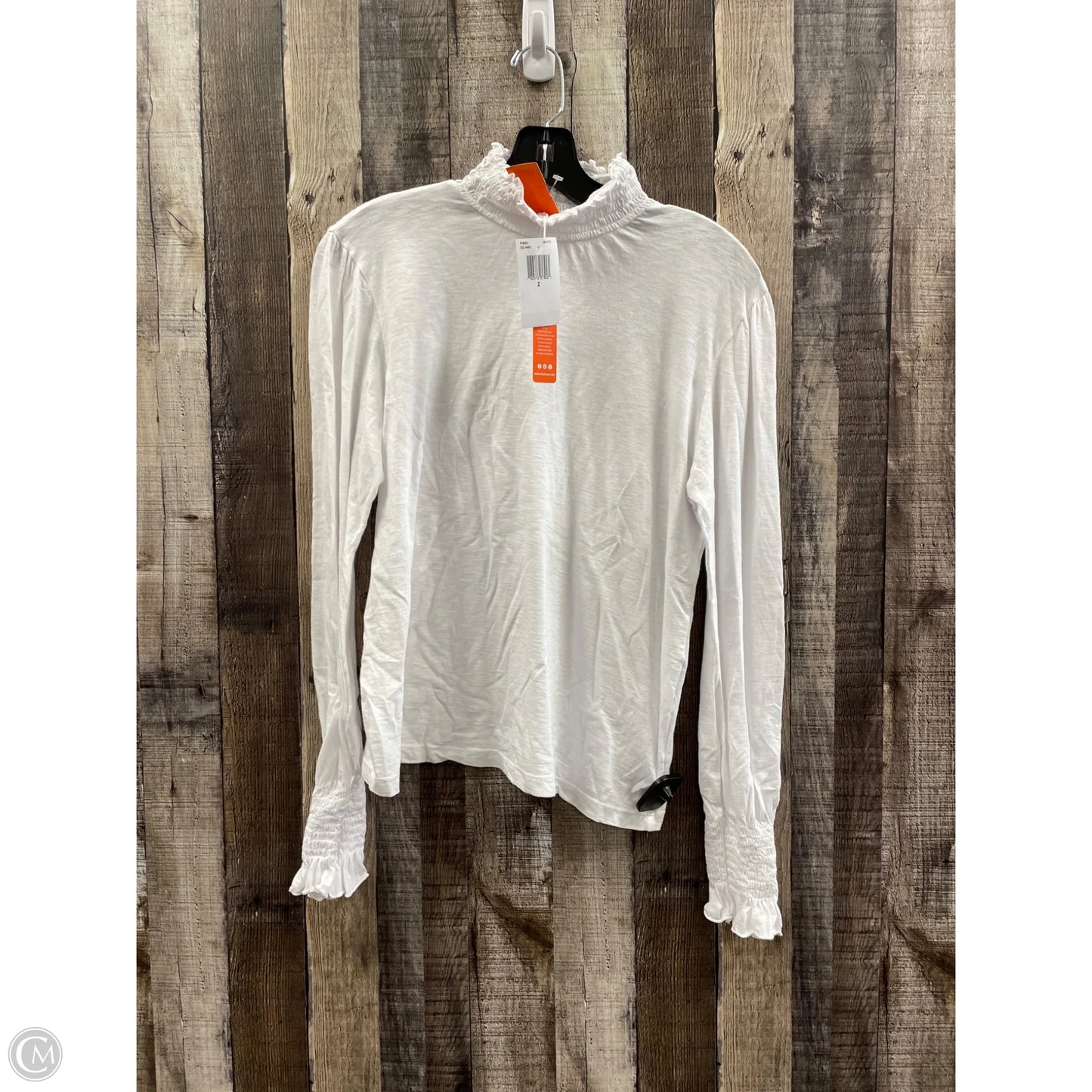 Top Long Sleeve By Sundry In White, Size: Xs
