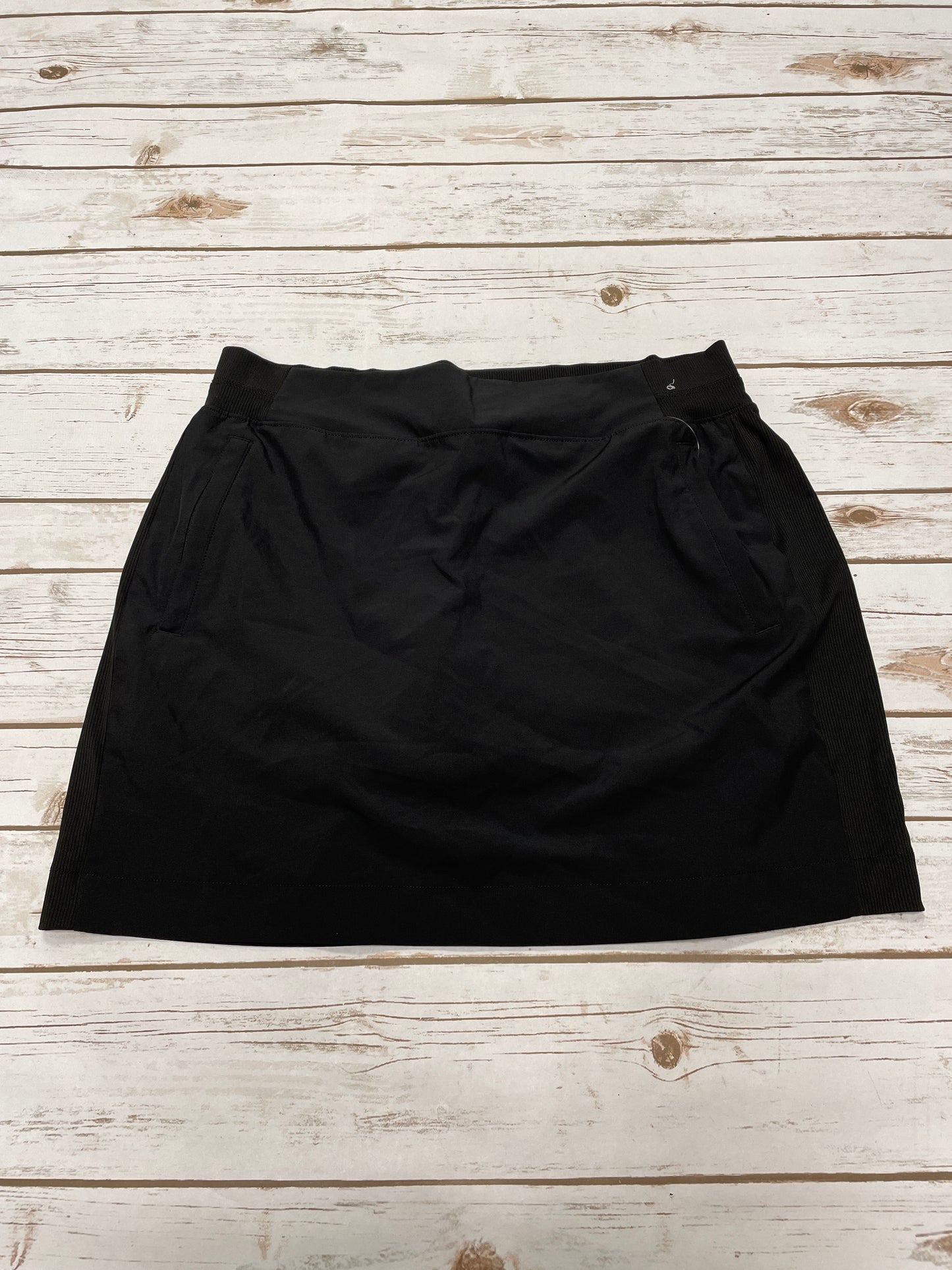 Athletic Skort By Members Mark In Black, Size: L