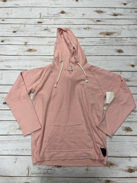 Sweatshirt Hoodie By Ocean Drive In Pink, Size: L