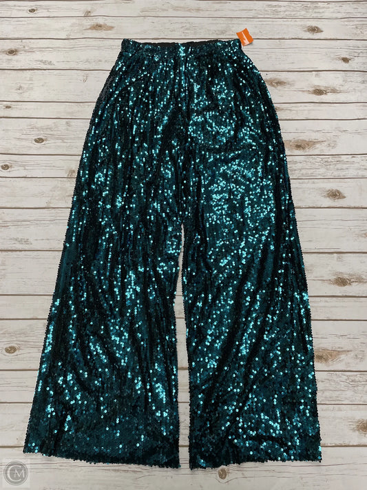 Pants Wide Leg By Fashion Nova In Green, Size: Xl