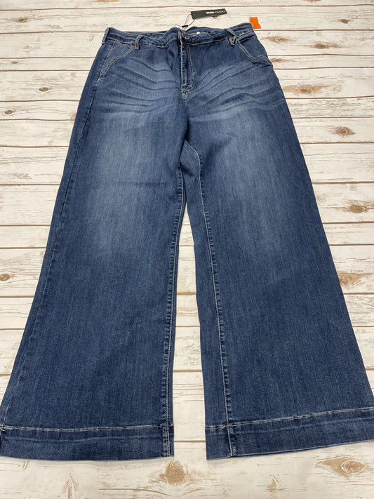 Jeans Wide Leg By Fashion Nova  Size: 14
