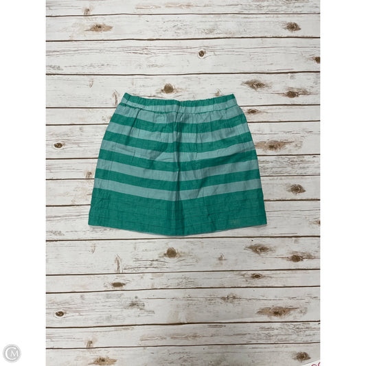 Skirt Mini & Short By Loft In Green, Size: M