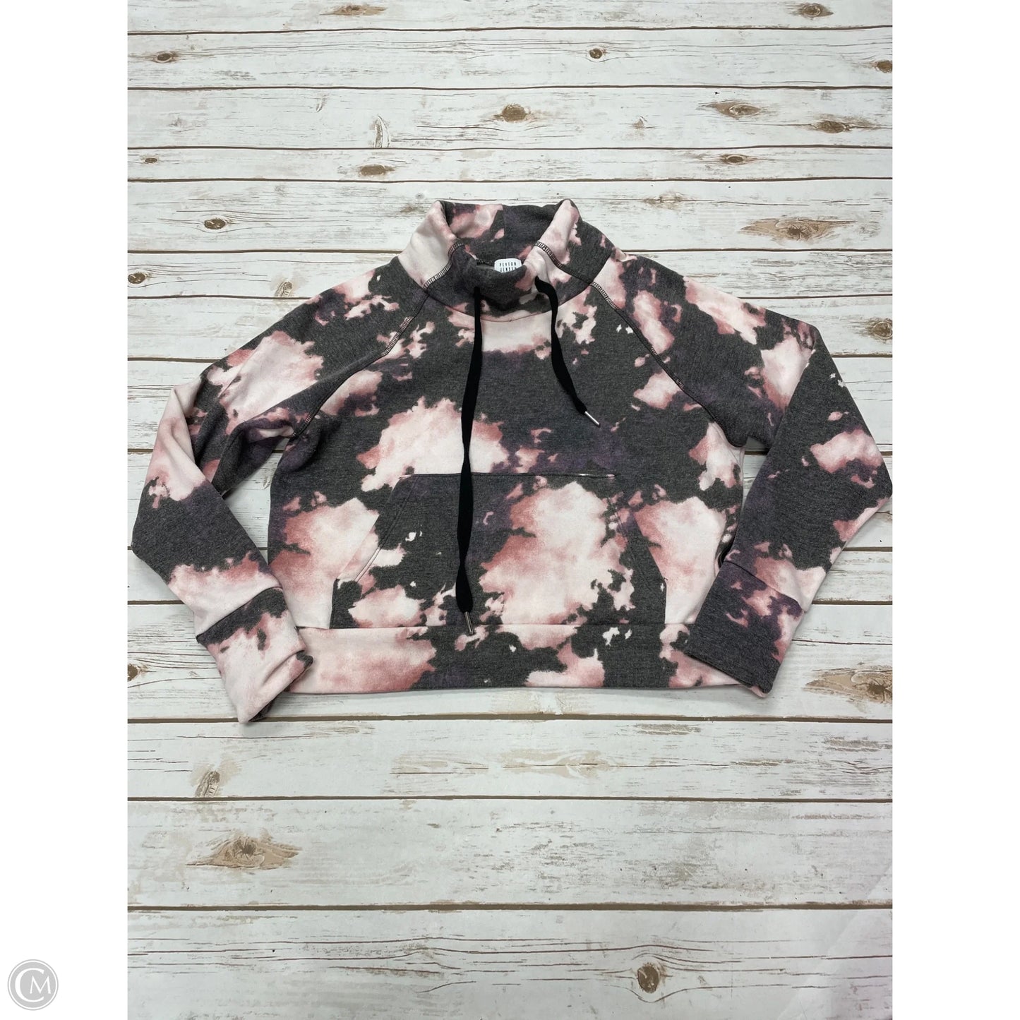 Sweatshirt Crewneck By Peyton Jensen In Tie Dye Print, Size: S