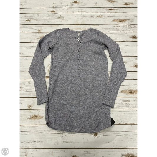 Top Long Sleeve By Free People In Purple, Size: M