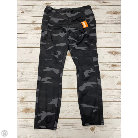 Athletic Leggings By Athleta In Camouflage Print, Size: M