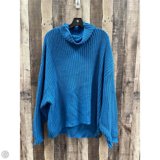 Sweater By Free People In Blue, Size: M