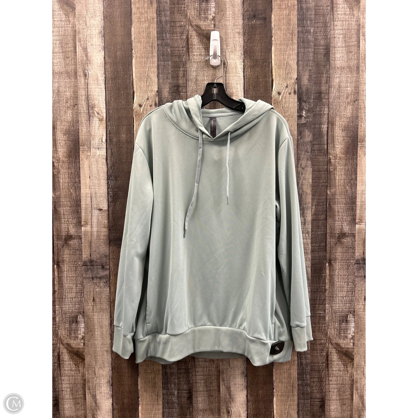 Athletic Jacket By Mondetta In Green, Size: Xxl
