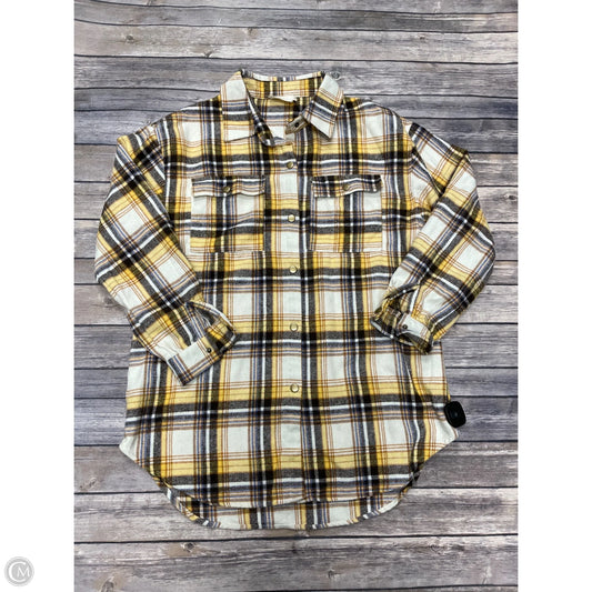 Top Long Sleeve By Cme In Multi-colored, Size: S