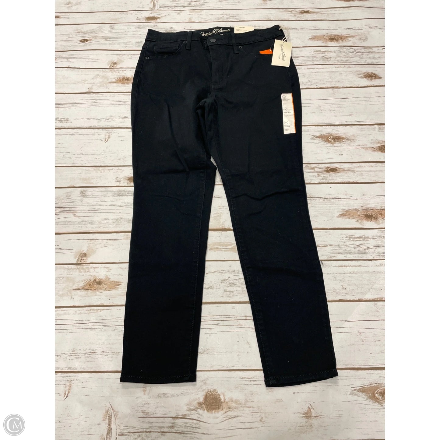 Jeans Skinny By Universal Thread In Black, Size: 10
