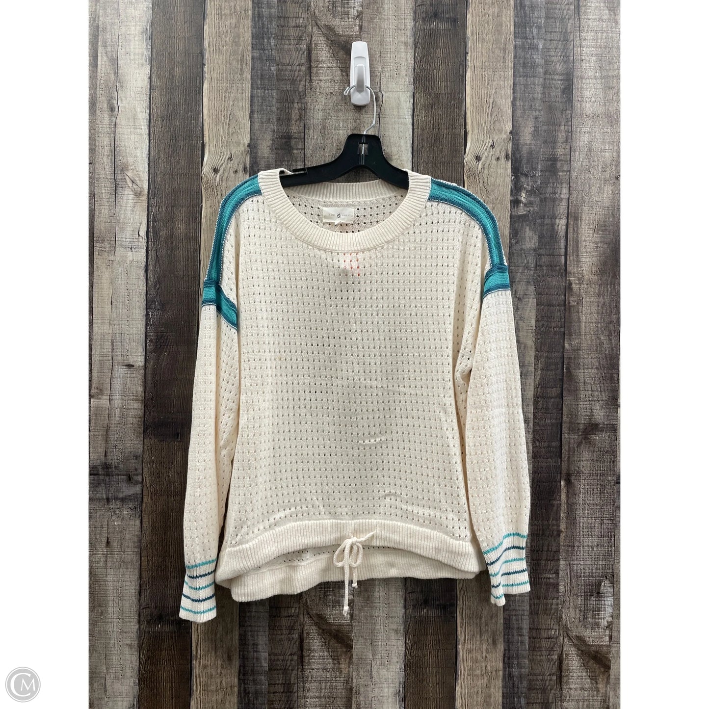 Sweater By Lou And Grey In Ivory, Size: M