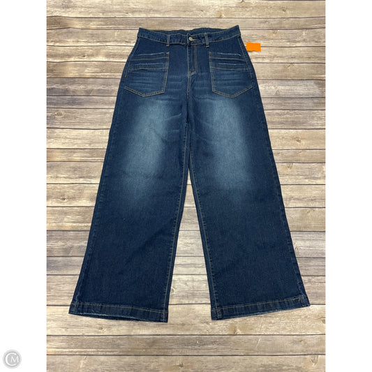 Jeans Straight By Cmf In Blue Denim, Size: Xl