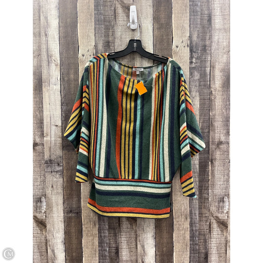 Sweater By White Birch In Striped Pattern, Size: S