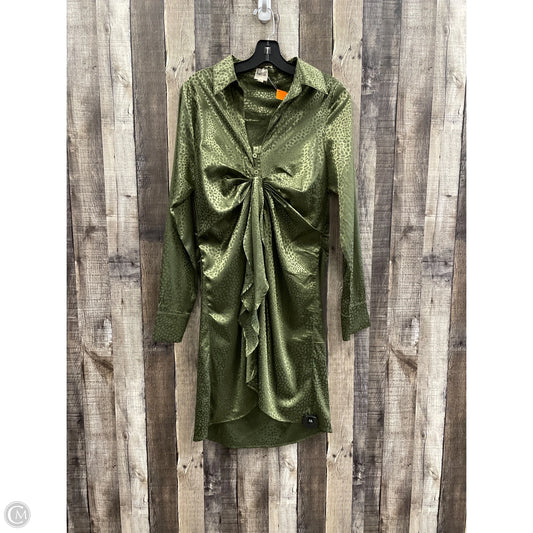 Dress Casual Midi By Peach Love Cream California In Green, Size: S
