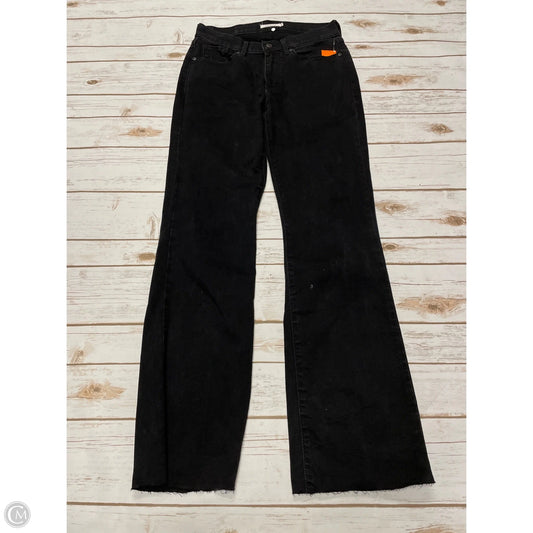Jeans Boot Cut By Levis In Black Denim, Size: 4