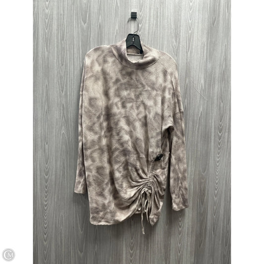Top Long Sleeve By Express In Multi-colored, Size: L