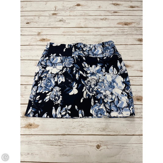 Athletic Skort By Cme In Blue & White, Size: Xl