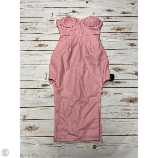 Dress Party Short By Fashion Nova In Pink, Size: S