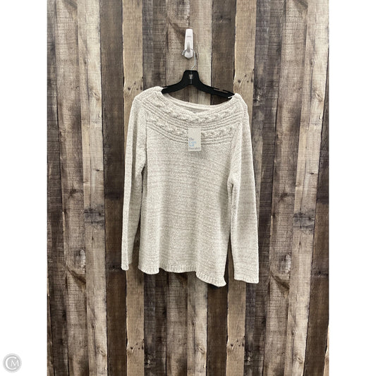 Sweater By Croft And Barrow In Tan, Size: Xl
