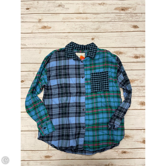 Top Long Sleeve By American In Black, Size: S