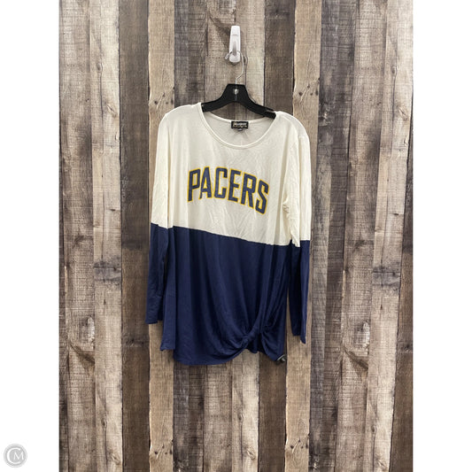 Top Long Sleeve By Cme In Multi-colored, Size: Xxl