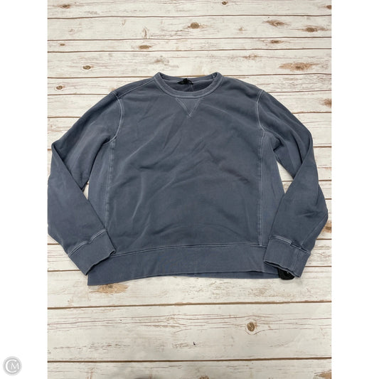 Sweatshirt Crewneck By Banana Republic In Blue, Size: L