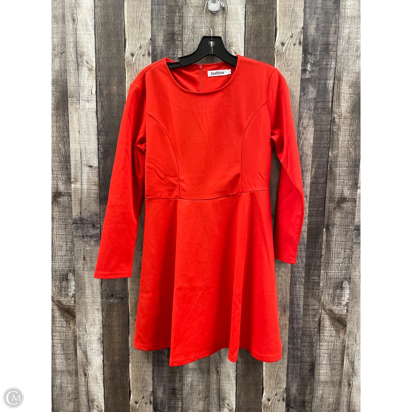 Dress Casual Short By Cme In Red, Size: M