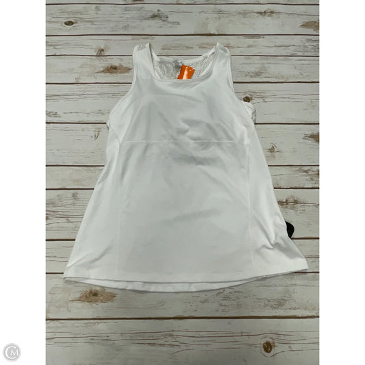 Athletic Tank Top By Fila In White, Size: M