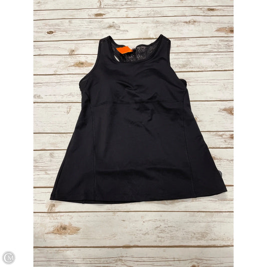 Athletic Tank Top By Fila In Black, Size: M