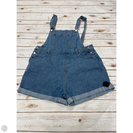 Overalls By Cme In Blue Denim, Size: 2x