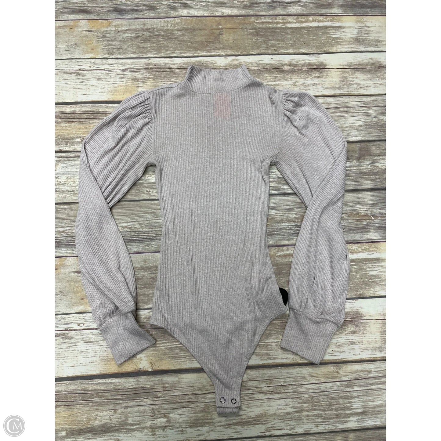 Bodysuit By Express In Tan, Size: Xs