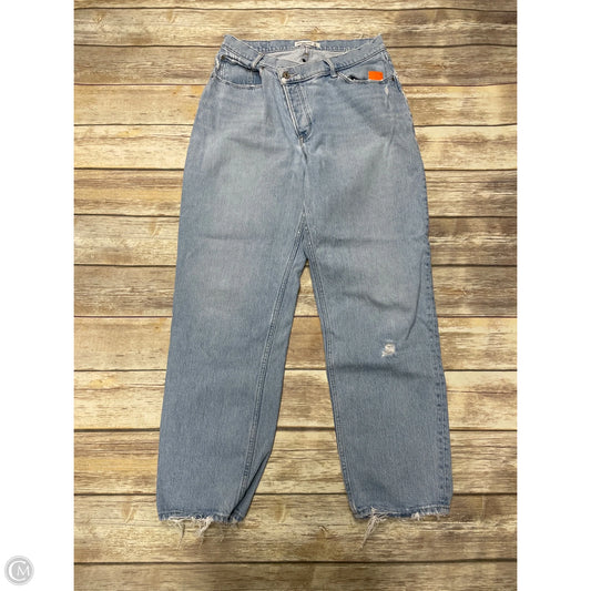 Jeans Straight By Abercrombie And Fitch In Blue Denim, Size: 10